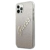 Guess GUHCP12LPCUGLSGO iPhone 12 Pro Max6,7 złoty/gold hardcase Glitter Gradient Script